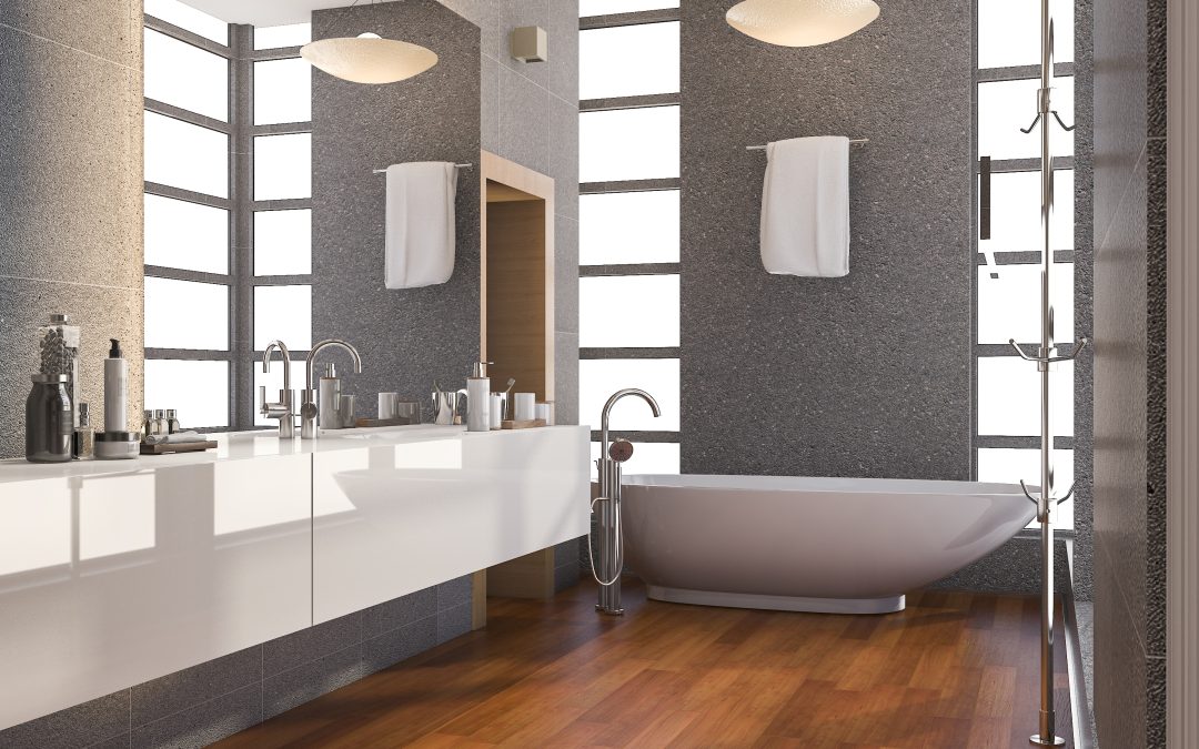 Cómo distribuir un baño rectangular o alargado